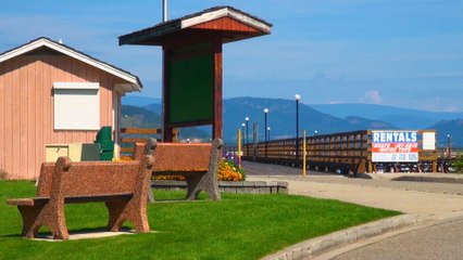 Boardwalk of Salmon Arm.