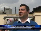 YARALI LEYLEK BURSAYA SEVK EDİLECEK