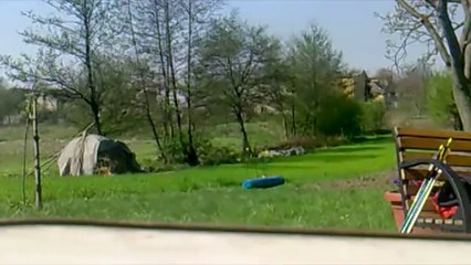 Archery accident - Arrow in the knee