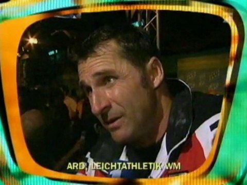 Leichtathletik-WM 2003 - Diskuswerfer Lars Riedel sagt HALT