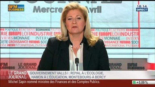 Agnès Bénassy-Quéré, présidente-délégué au Conseil d'analyse économique, dans Le Grand Journal - 02/04 1/4