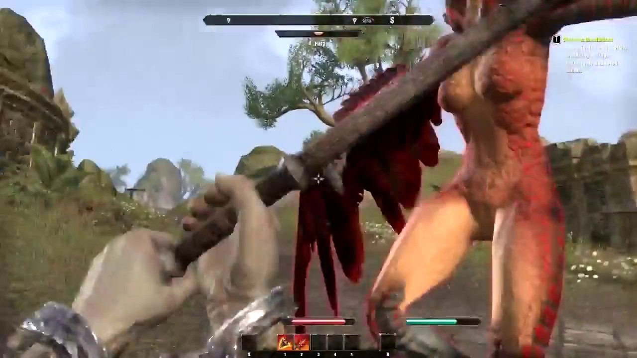The Elder Scrolls Online Gameplay Walkthrough Part 4 - PC Ultra Settings Review Playthrough(1)