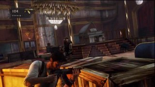 Uncharted Trilogy Live Stream Pt 61 - Ballroom of Death