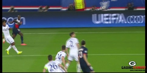 PSG vs Chelsea 2-1 E.Lavezzi AWESOME GOAL Uefa Champions League