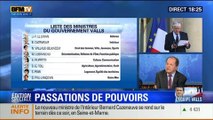 BFM Story - Édition spéciale sur l'équipe Valls: Le gouvernement de combat voulu par François Hollande est-il la bonne réponse après la débâcle de la gauche aux municipales ? - 02/04 3/7