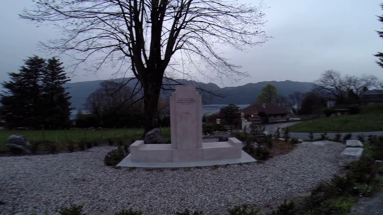 TRESSERVE SITE LAMARTINE BORD DU LAC DU BOURGET