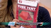 Terremoto en Perú: ¿Qué es lo que debe tener una mochila de emergencia?