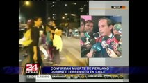 Peruano figura entre fallecidos que dejó el terremoto en Chile
