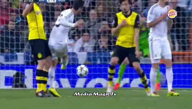 هدف ريال مدريد الثاني في بروسيا دورتموند - ايسكو - تعليق علي محمد علي - 2/4/2014