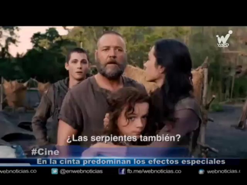 En el relato bíblico de “Noé” predominan los efectos especiales. La cinta es protagonizada por Russell Crowe