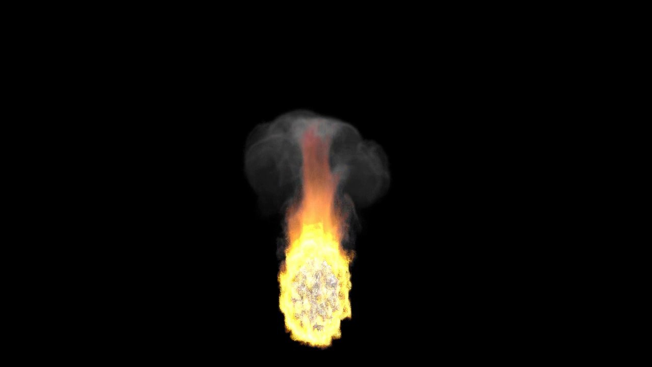 blender ateş animasyonu