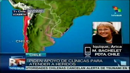 Chile: salud pública y privada trabajan para atender heridos por sismo