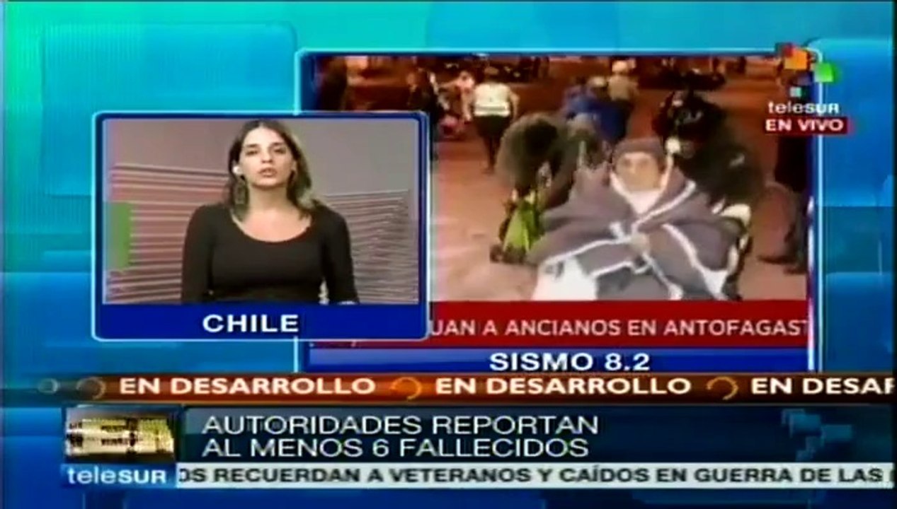 Chile: se registran réplicas del sismo que sacudió el norte del país