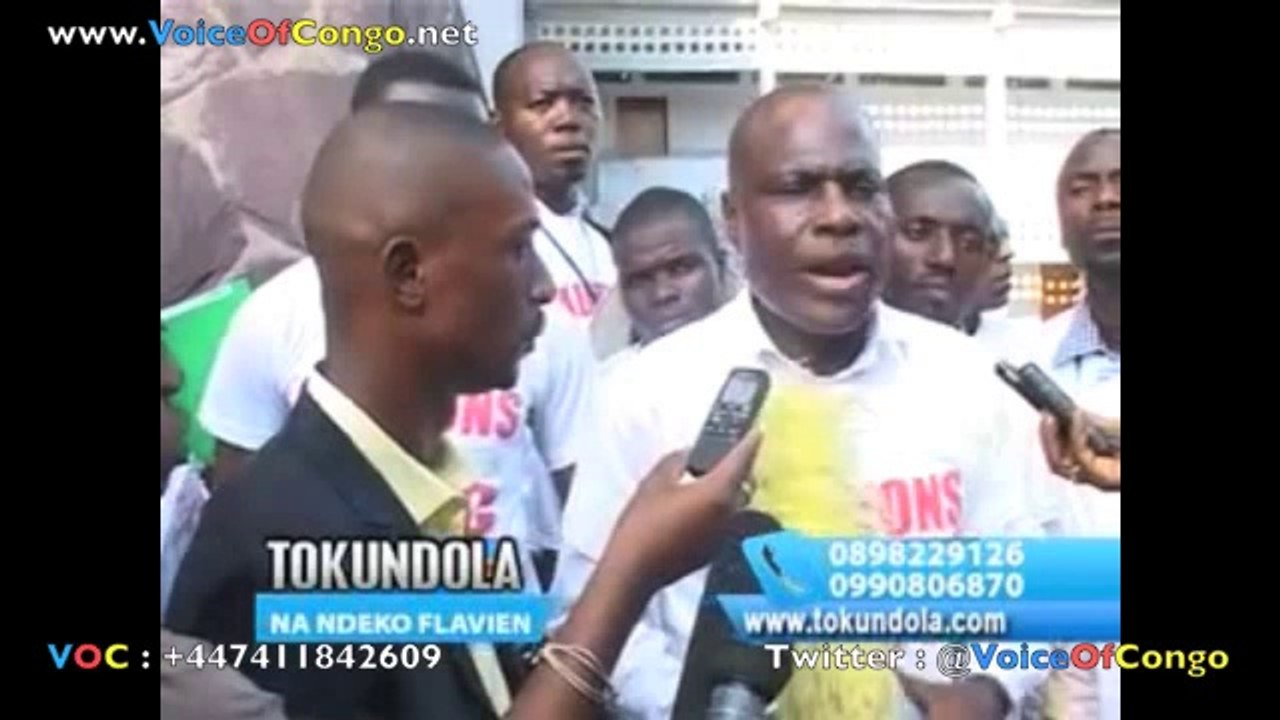 L'opposant Martin FAYULU avec le "SAUVONS LA RDC'' contredisent KABILA