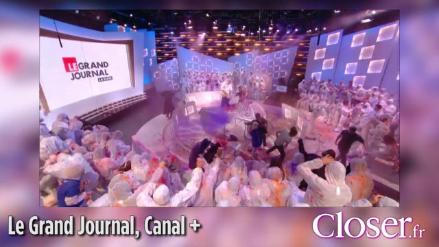 José Garcia repeint le plateau du Grand Journal avec Antoine de Caunes