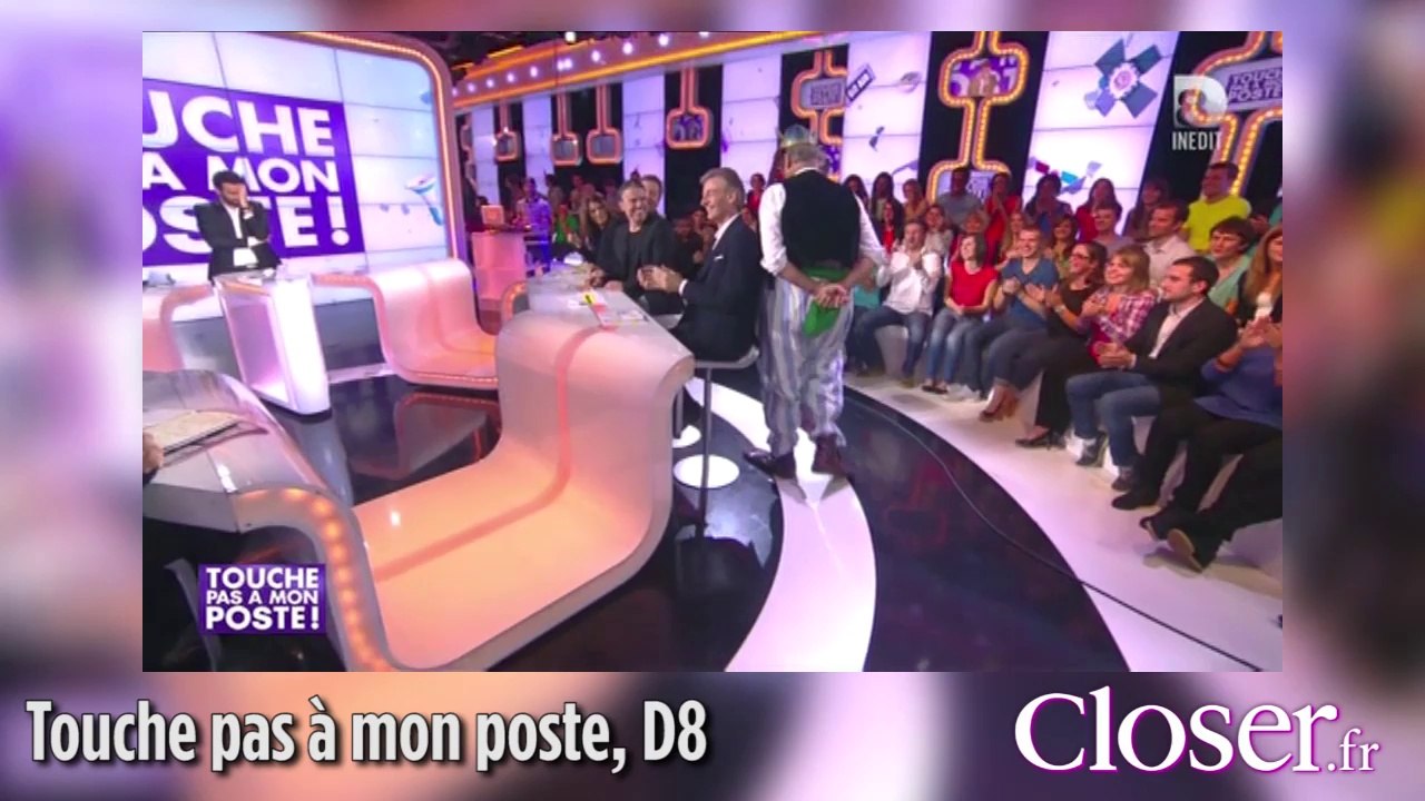 Gérard Louvin déguisé en Obélix dans Touche pas à mon poste