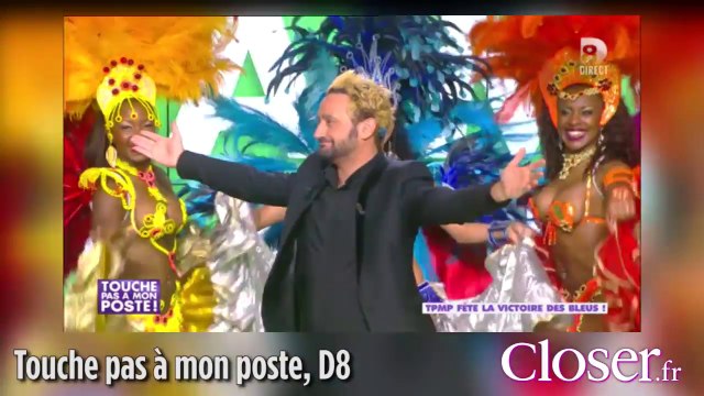 Cyril Hanouna blond dans Touche pas à mon poste !