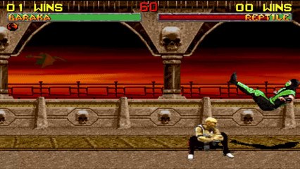 El unico combo de Baraka que me Se :(         (MK2 32x)