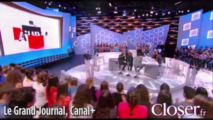 Johnny Hallyday rate le lancement de la pub au Grand Journal