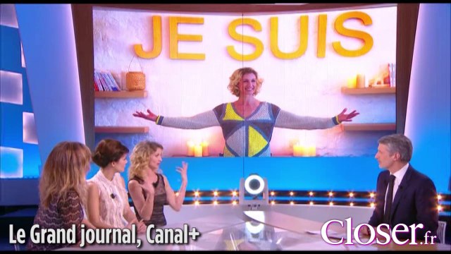Alexandra Lamy parle de sa rupture avec Jean Dujardin dans Le Grand Journal