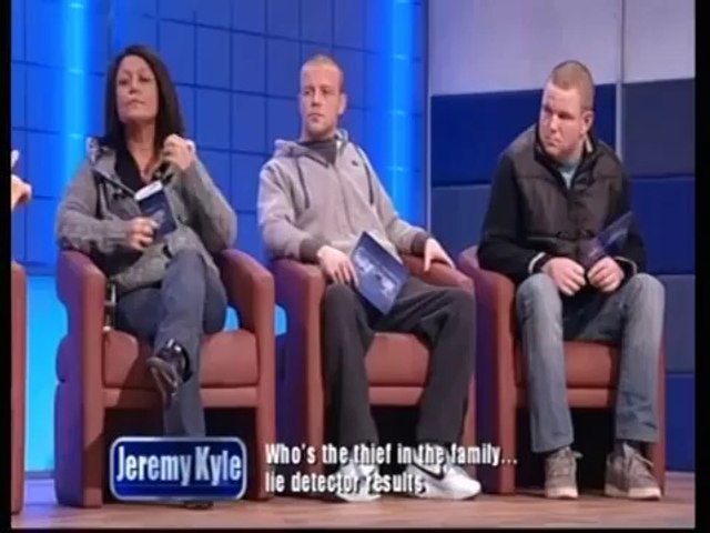 The Jeremy Kyle Show Who S The Thief In The Family Lie - beat a lie detector in roblox dailymotion video