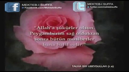 Erkek Sahabelerin Hayatları Hz. Talha Bin Ubeydullah r.a