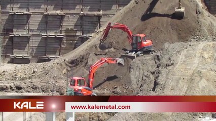 Kubota KX80 Mini Ekskavatör Şantiye Hafriyat Çalışmaları