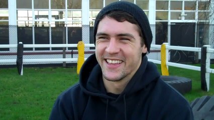 Charlie Davies in a determined mood after signing a two year contract extension