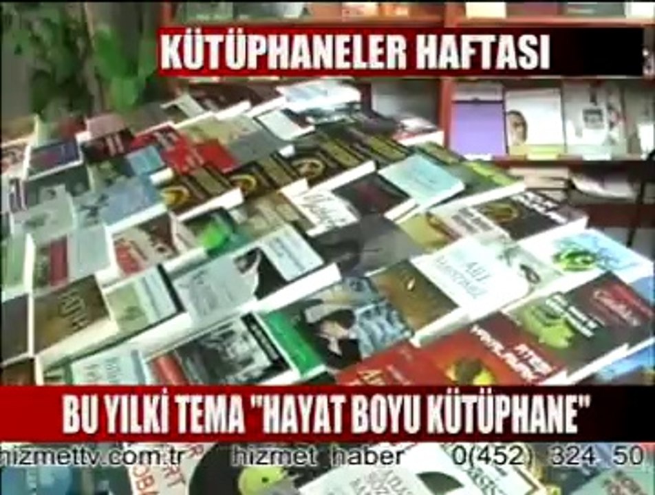 KÜTÜPHANE HAFTASI PROGRAMI