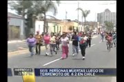 Noticias de las 6: no se pierda la cobertura extraordinaria del terremoto en Chile (1/2)