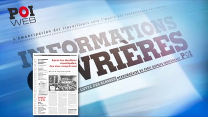 Informations Ouvrières, le 3 avril 2014