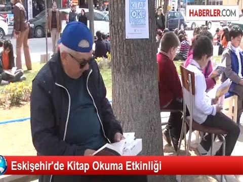 Eskişehir'de Kitap Okuma Etkinliği
