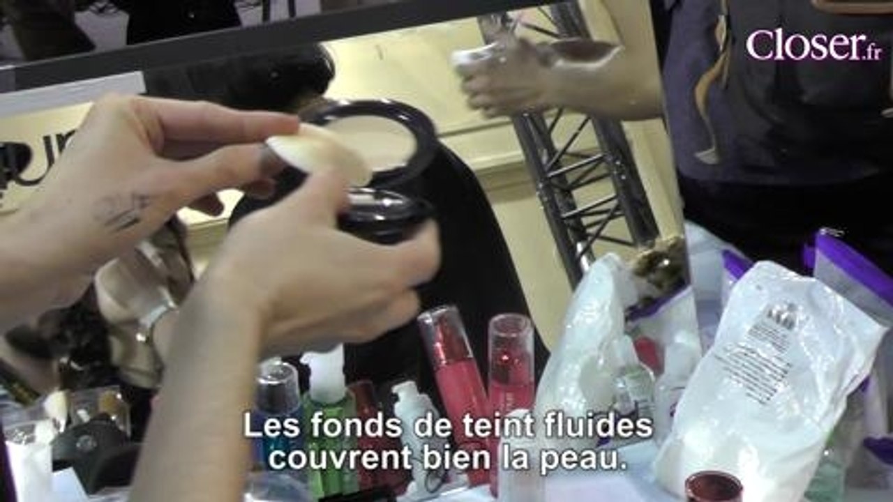 Fashion Week Paris : le make-up œil de chat Tsumori Chisato