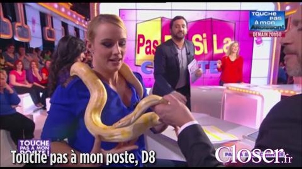 Touche pas à mon poste : Elodie Gossuin prise de panique