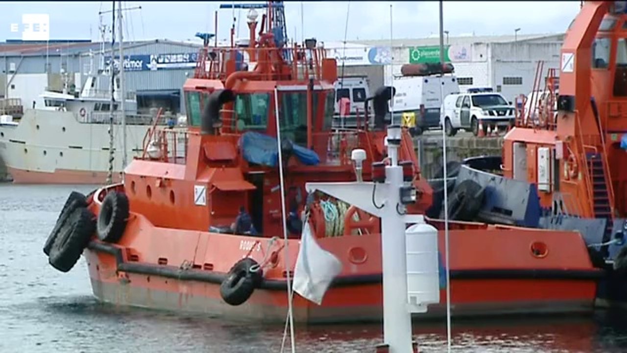 Continúa la búsqueda de los marineros desaparecidos en el accidente del buque "Mar de Marín"