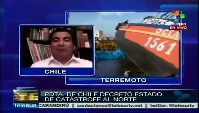 Entre réplicas, Chile vuelve a la calma