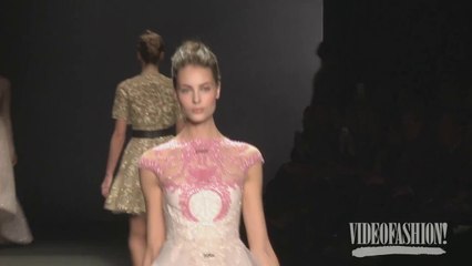 FIRST LOOK: Monique Lhuillier NYFW Fall 2014 | Videofashion