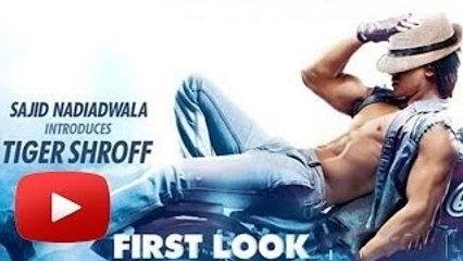 Heropanti First Look | Tiger Shroff Strikes A Stylish Pose on Bike