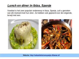 Eten en cultuur in Ibiza, Spanje