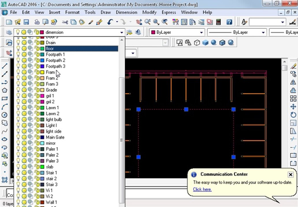 Khan Plaza in AutoCAD Part 5 oh