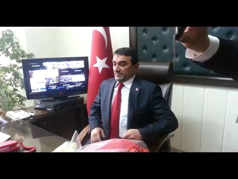 Ahmet KILIÇASLAN belediye başkanlığı görevini dualarla devraldı.
