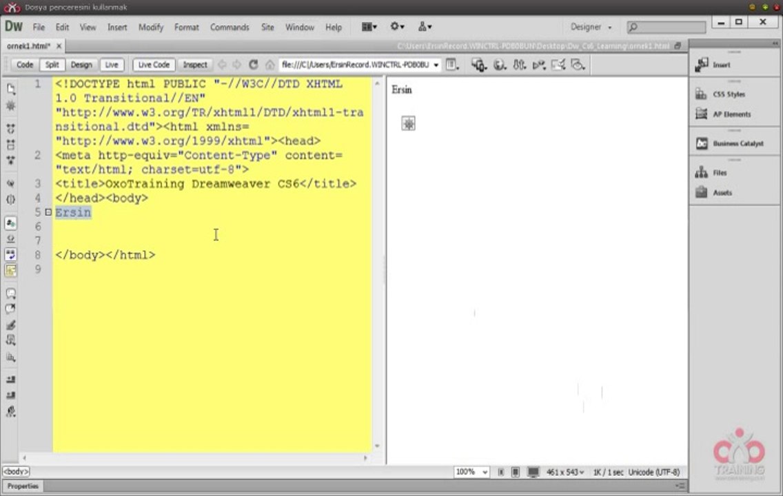 3-Dosya penceresini kullanmak