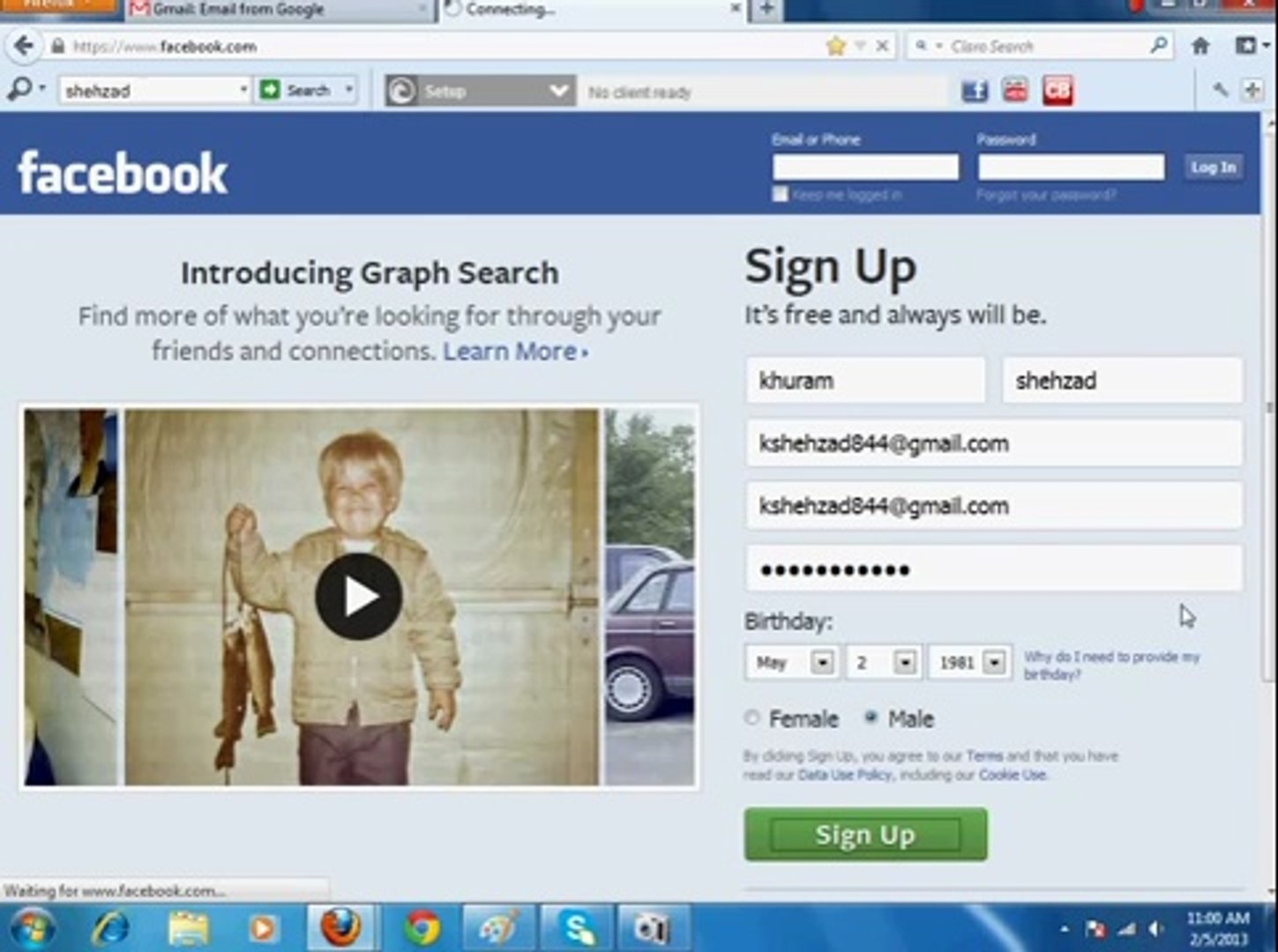 How To Make an Facebook Account In Urdu