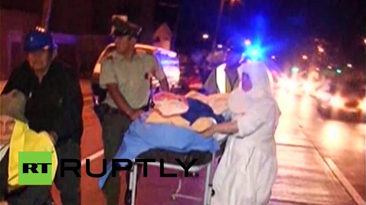 Chile earthquake video: Tsunami alert after deadly 8.2 quake, 80k displaced