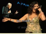 CHARLES AZNAVOUR & LAURA PAUSINI - A PARIS AU MOIS D'AOÛT - (avec la voix de Pausini)