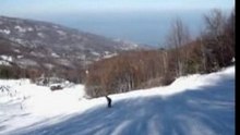 Jim aronis snowboarding
