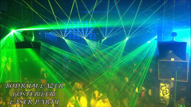 BODRUM LAZER GÖSTERİLERİ LASER PARTY