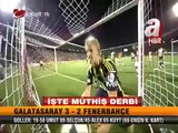 Galatasaray-Fenerbahçe Süper Kupa maçı nefesleri kesti... (Kanaltürk-Futbolizm)