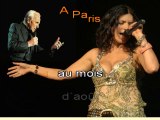 CHARLES AZNAVOUR & LAURA PAUSINI - A PARIS AU MOIS D'AOÛT - DUO