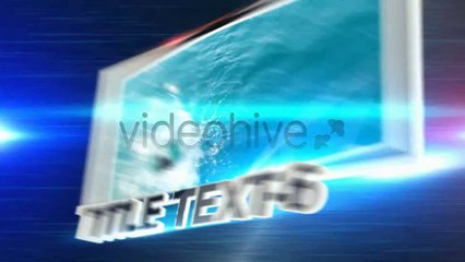 Blue Lighting 2 - After Effects Template